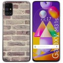 Funda Gel Tpu para Samsung Galaxy M31s diseño Ladrillo 01 Dibujos