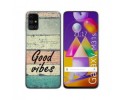Funda Gel Tpu para Samsung Galaxy M31s diseño Madera 01 Dibujos