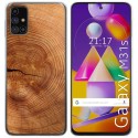 Funda Gel Tpu para Samsung Galaxy M31s diseño Madera 04 Dibujos