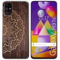 Funda Gel Tpu para Samsung Galaxy M31s diseño Madera 06 Dibujos