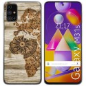 Funda Gel Tpu para Samsung Galaxy M31s diseño Madera 07 Dibujos
