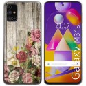 Funda Gel Tpu para Samsung Galaxy M31s diseño Madera 08 Dibujos