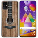 Funda Gel Tpu para Samsung Galaxy M31s diseño Madera 11 Dibujos