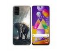 Funda Gel Tpu para Samsung Galaxy M31s diseño Elefante Dibujos