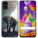 Funda Gel Tpu para Samsung Galaxy M31s diseño Elefante Dibujos