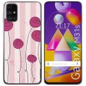 Funda Gel Tpu para Samsung Galaxy M31s diseño Flores Vintage Dibujos