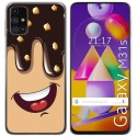 Funda Gel Tpu para Samsung Galaxy M31s diseño Helado Chocolate Dibujos