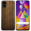 Funda Gel Tpu para Samsung Galaxy M31s diseño Madera Dibujos