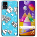 Funda Gel Tpu para Samsung Galaxy M31s diseño Mariposas Dibujos