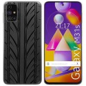 Funda Gel Tpu para Samsung Galaxy M31s diseño Neumatico Dibujos