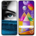 Funda Gel Tpu para Samsung Galaxy M31s diseño Ojo Dibujos