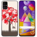 Funda Gel Tpu para Samsung Galaxy M31s diseño Pajaritos Dibujos
