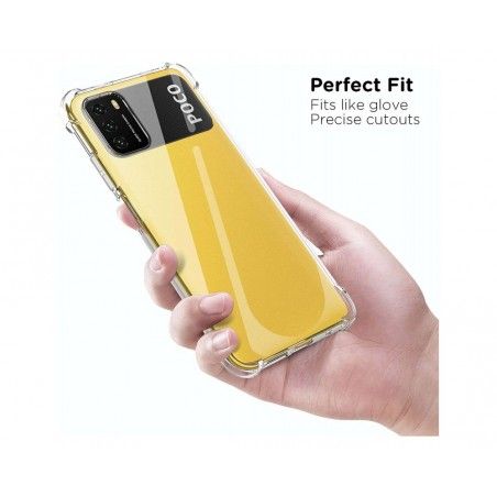 Funda Gel Tpu Anti-Shock Transparente para Xiaomi POCO M3 / Redmi 9T