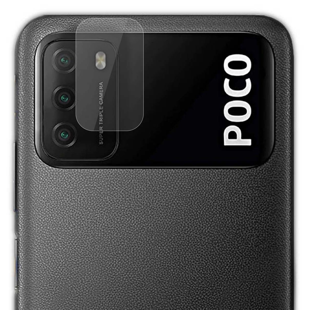 Protector Cristal Templado Cámara Trasera para  Xiaomi POCO M3 Vidrio