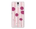 Funda Gel Tpu para Oukitel K6000 / K6000 Pro Diseño Flores Vintage Dibujos