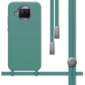 Funda Silicona Líquida con Cordón para Xiaomi Mi 10T Lite color Verde