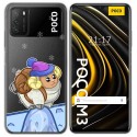 Funda Gel Transparente para Xiaomi POCO M3 / Redmi 9T diseño Cabra Dibujos
