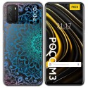 Funda Gel Transparente para Xiaomi POCO M3 / Redmi 9T diseño Mandala Dibujos