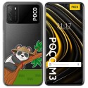 Funda Gel Transparente para Xiaomi POCO M3 / Redmi 9T diseño Panda Dibujos