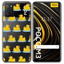 Funda Gel Transparente para Xiaomi POCO M3 / Redmi 9T diseño Pato Dibujos