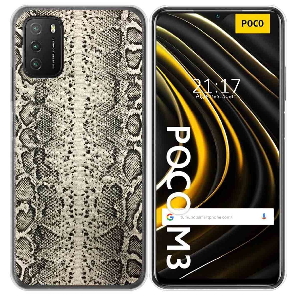 Funda Gel Tpu para Xiaomi POCO M3 / Redmi 9T diseño Animal 01 Dibujos