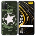Funda Gel Tpu para Xiaomi POCO M3 / Redmi 9T diseño Camuflaje 01 Dibujos