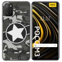 Funda Gel Tpu para Xiaomi POCO M3 / Redmi 9T diseño Camuflaje 02 Dibujos