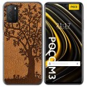 Funda Gel Tpu para Xiaomi POCO M3 / Redmi 9T diseño Cuero 03 Dibujos