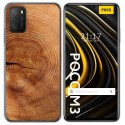 Funda Gel Tpu para Xiaomi POCO M3 / Redmi 9T diseño Madera 04 Dibujos