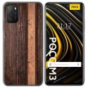 Funda Gel Tpu para Xiaomi POCO M3 / Redmi 9T diseño Madera 05 Dibujos
