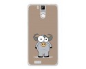 Funda Gel Tpu para Oukitel K6000 / K6000 Pro Diseño Toro Dibujos