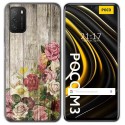 Funda Gel Tpu para Xiaomi POCO M3 / Redmi 9T diseño Madera 08 Dibujos