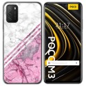 Funda Gel Tpu para Xiaomi POCO M3 / Redmi 9T diseño Mármol 03 Dibujos