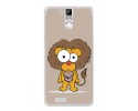 Funda Gel Tpu para Oukitel K6000 / K6000 Pro Diseño Leon Dibujos