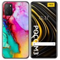 Funda Gel Tpu para Xiaomi POCO M3 / Redmi 9T diseño Mármol 15 Dibujos