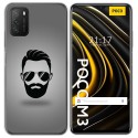 Funda Gel Tpu para Xiaomi POCO M3 / Redmi 9T diseño Barba Dibujos