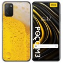 Funda Gel Tpu para Xiaomi POCO M3 / Redmi 9T diseño Cerveza Dibujos