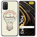 Funda Gel Tpu para Xiaomi POCO M3 / Redmi 9T diseño Creativity Dibujos