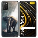 Funda Gel Tpu para Xiaomi POCO M3 / Redmi 9T diseño Elefante Dibujos