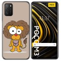 Funda Gel Tpu para Xiaomi POCO M3 / Redmi 9T diseño Leon Dibujos