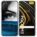 Funda Gel Tpu para Xiaomi POCO M3 / Redmi 9T diseño Ojo Dibujos