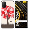 Funda Gel Tpu para Xiaomi POCO M3 / Redmi 9T diseño Pajaritos Dibujos