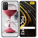 Funda Gel Tpu para Xiaomi POCO M3 / Redmi 9T diseño Reloj Dibujos