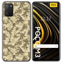 Funda Gel Tpu para Xiaomi POCO M3 / Redmi 9T diseño Sand Camuflaje Dibujos