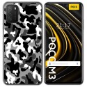Funda Gel Tpu para Xiaomi POCO M3 / Redmi 9T diseño Snow Camuflaje Dibujos