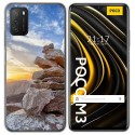 Funda Gel Tpu para Xiaomi POCO M3 / Redmi 9T diseño Sunset Dibujos
