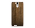 Funda Gel Tpu para Oukitel K6000 / K6000 Pro Diseño Madera Dibujos