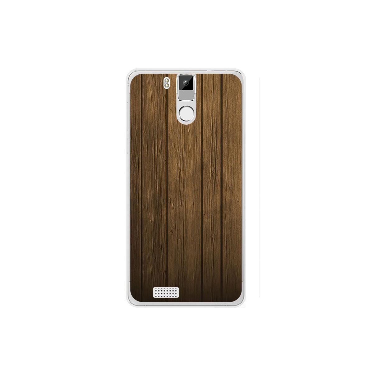 Funda Gel Tpu para Oukitel K6000 / K6000 Pro Diseño Madera Dibujos