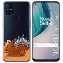 Funda Gel Transparente para Oneplus Nord N10 5G diseño Bufalo Dibujos