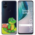 Funda Gel Transparente para Oneplus Nord N10 5G diseño Coco Dibujos